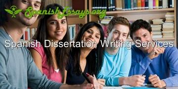 Spanish Dissertation Writing Services