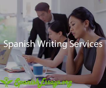 Spanish Writing Services